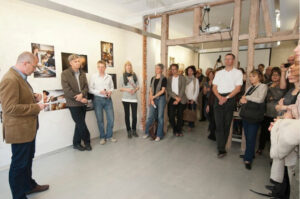 Eröffnungsrede Christoph Schaden © Galerie ak